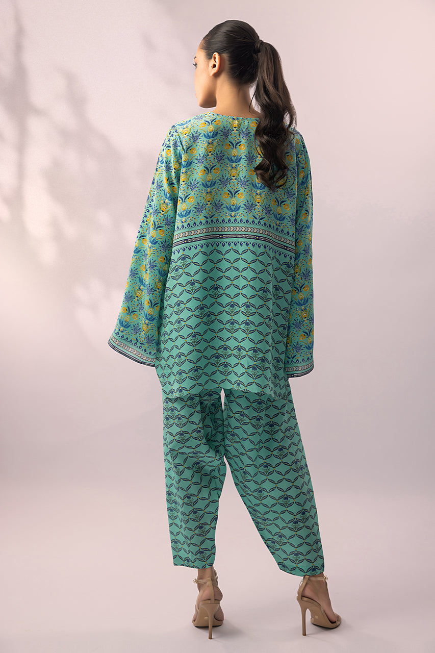 Aqua Mirage Tassel Co-Ord Set