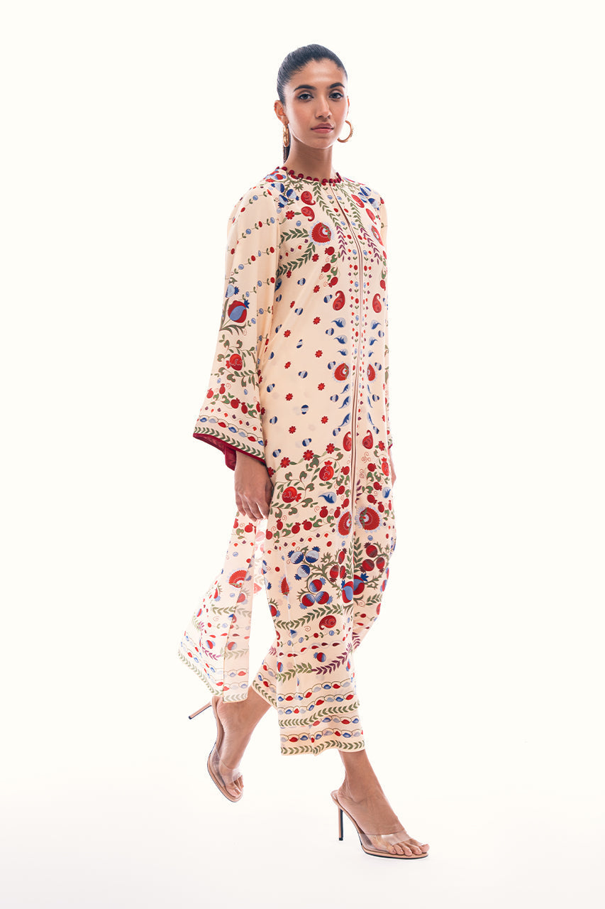 Floral Paisley Print Co-Ord Set