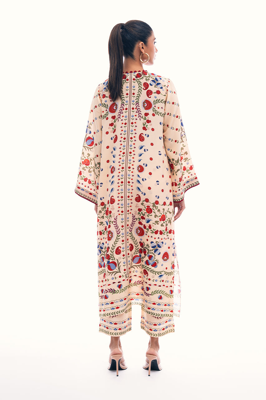 Floral Paisley Print Co-Ord Set