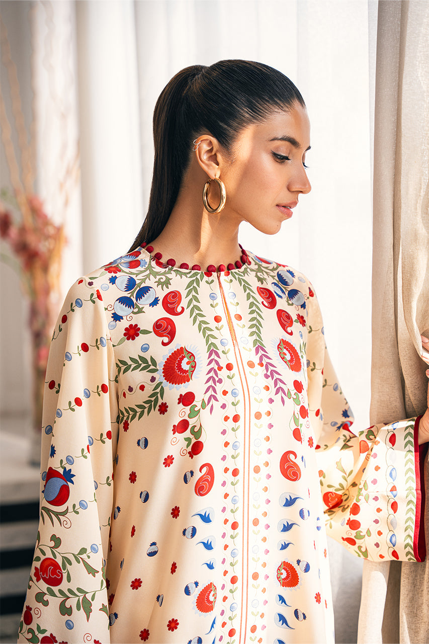 Floral Paisley Print Co-Ord Set