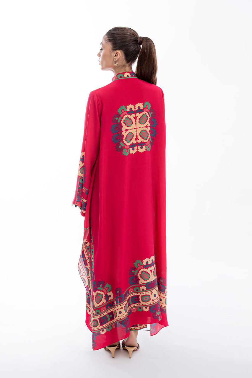 Fuchsia Nomad Long Co-ord Set