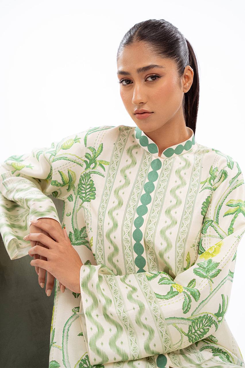 Fresh Green Botanical Co-Ord Set