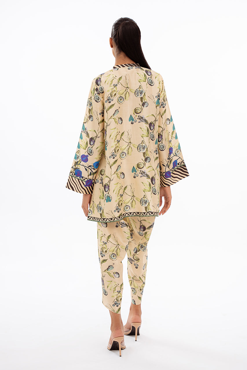 Elegant Floral & Tribal Co-Ord Se