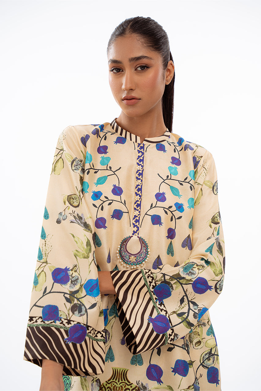 Elegant Floral & Tribal Co-Ord Se