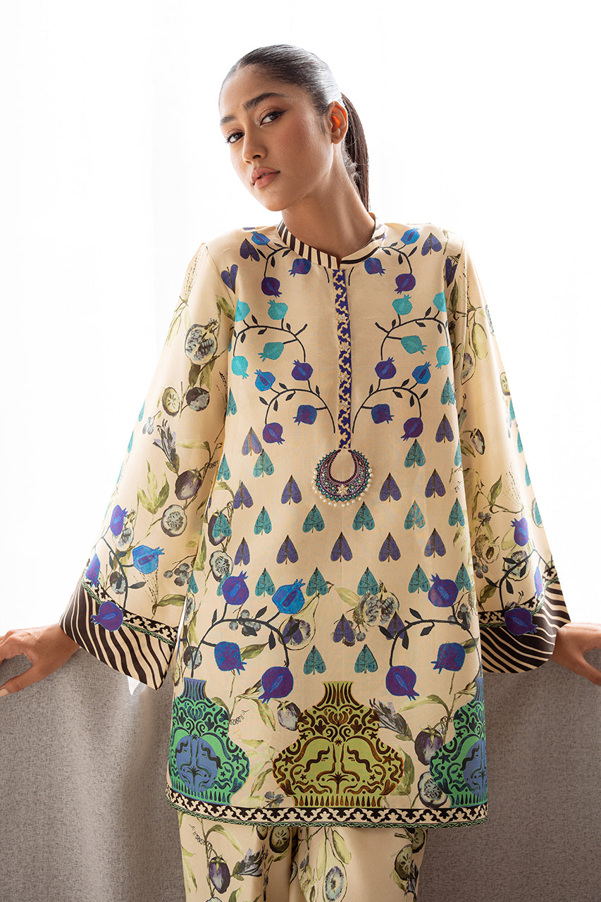 Elegant Floral & Tribal Co-Ord Se