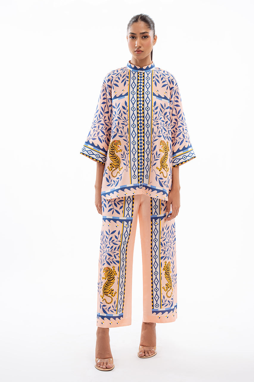 Bold Tiger Print Co-Ord Set