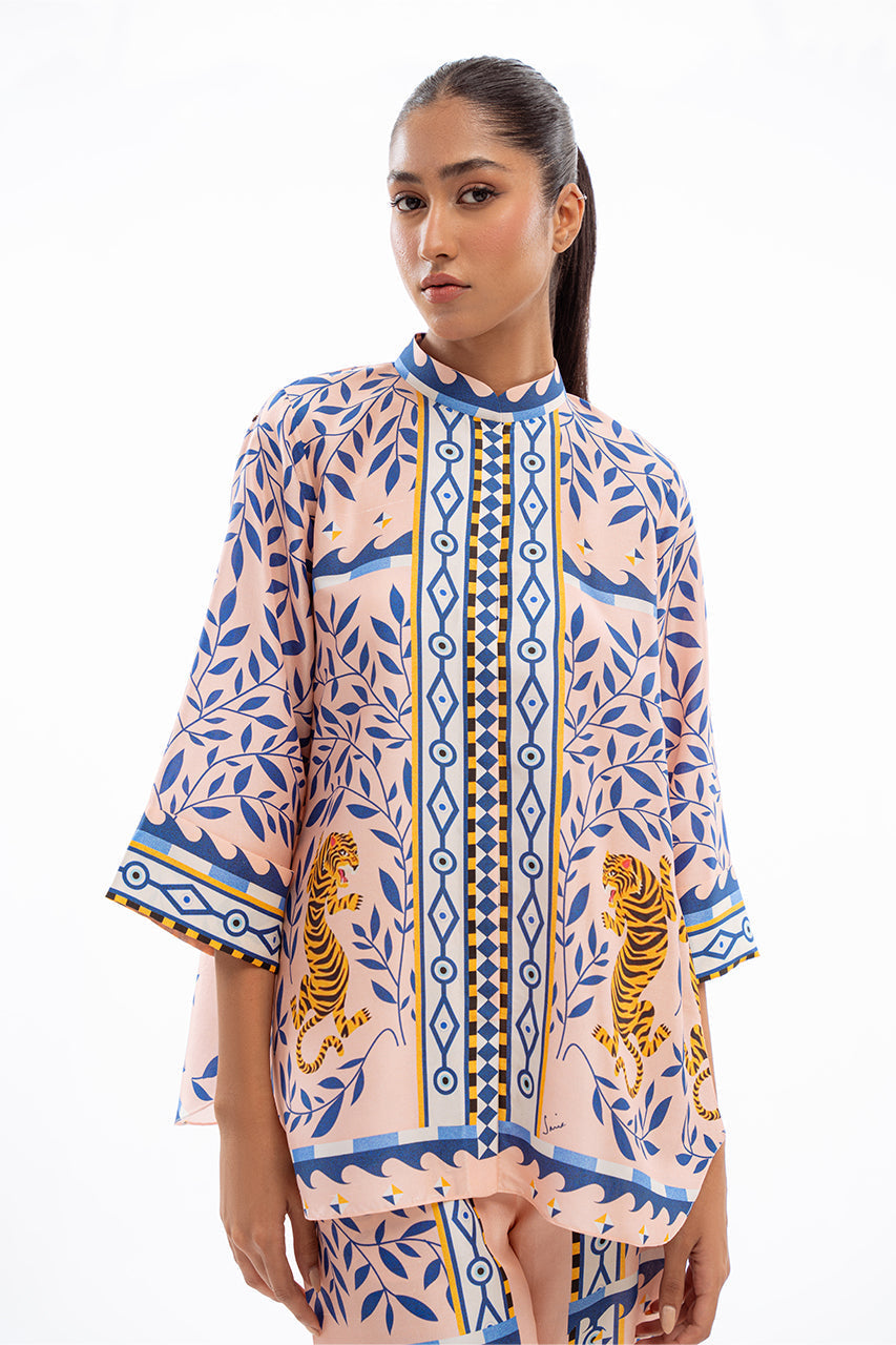Bold Tiger Print Co-Ord Set