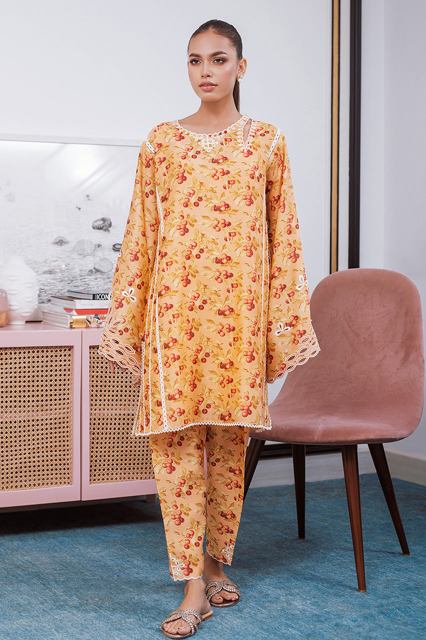 Golden Blossom Co-ord Set