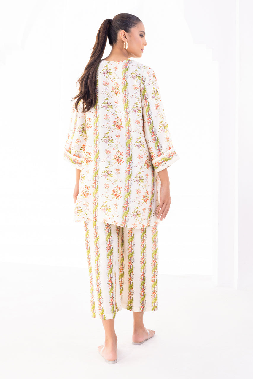 Blossom Trail Lace-Up Co-Ord Set