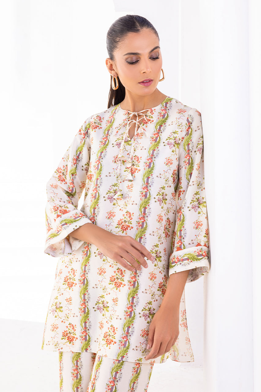 Blossom Trail Lace-Up Co-Ord Set