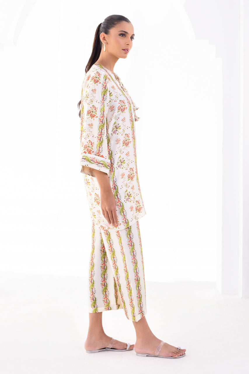 Blossom Trail Lace-Up Co-Ord Set