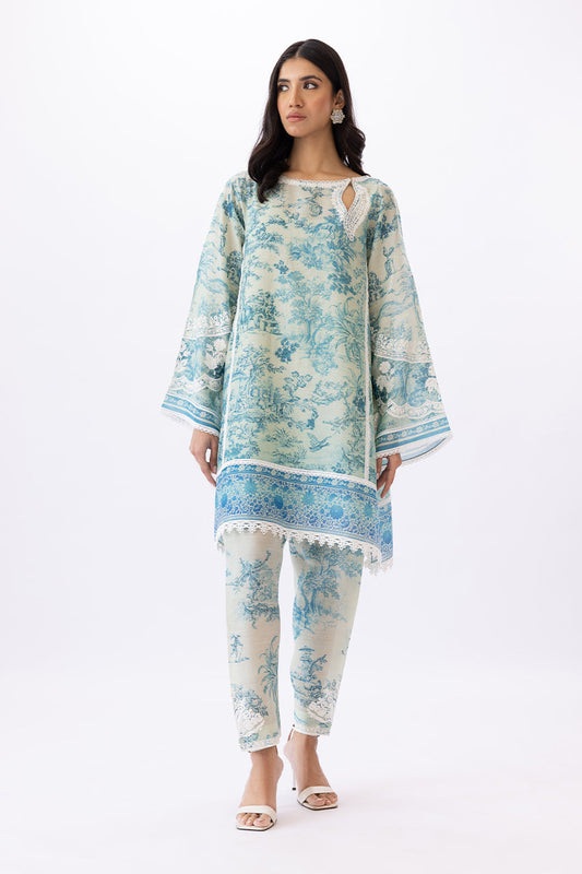 Serene Sky Toile Co-Ord Set