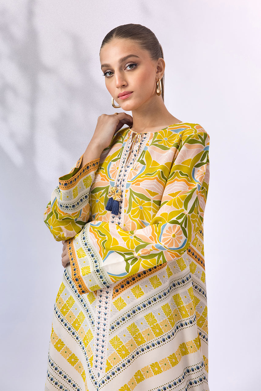Sunlit Citrus Luxe Co-Ord Set
