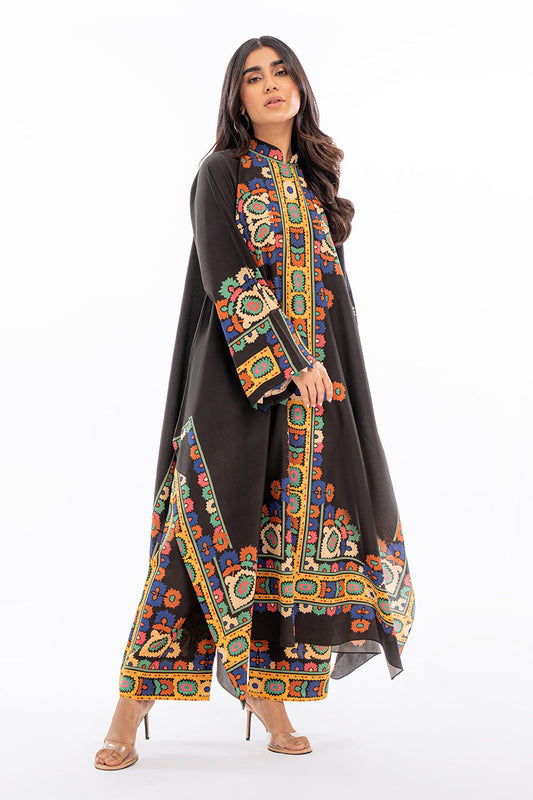 Vibrant Floral Embroidered Co-Ord Set