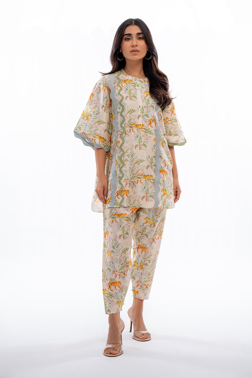 Tropical Safari Printed Co-ord Set