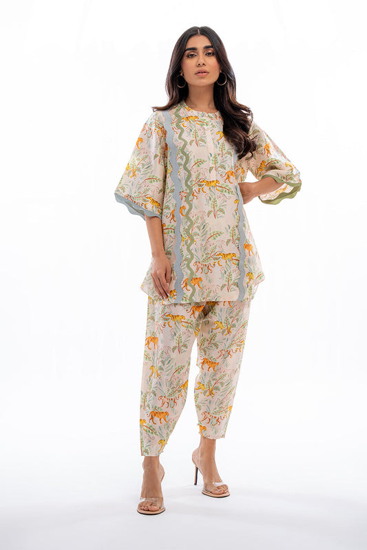 Tropical Safari Printed Co-ord Set