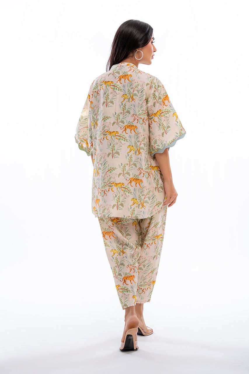 Tropical Safari Printed Co-ord Set