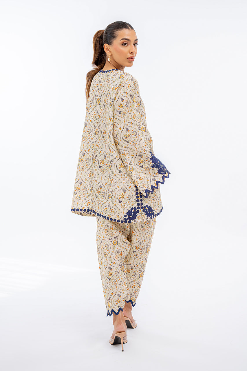 Vintage Floral Print Co-Ord Set