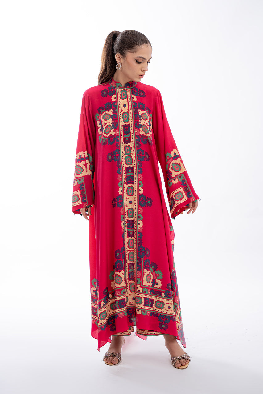 Fuchsia Nomad Long Co-ord Set