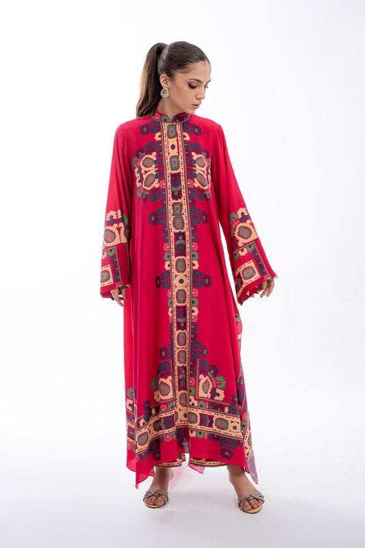 Fuchsia Nomad Long Co-ord Set