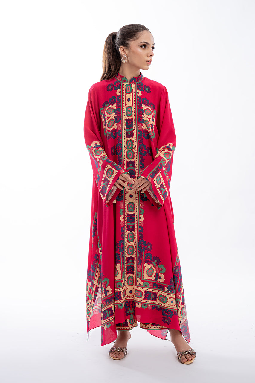 Fuchsia Nomad Long Co-ord Set