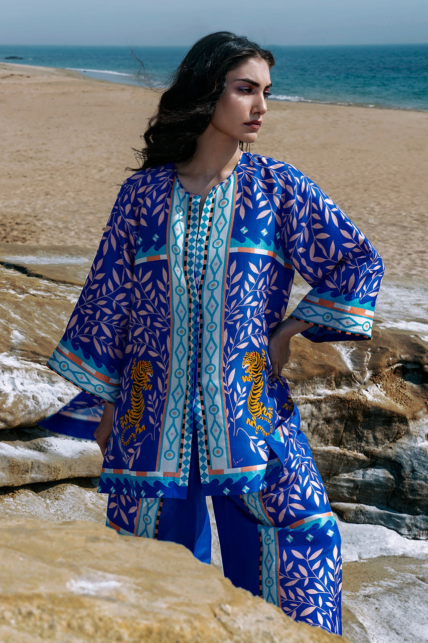 Vibrant Tiger Print Co-Ord Set