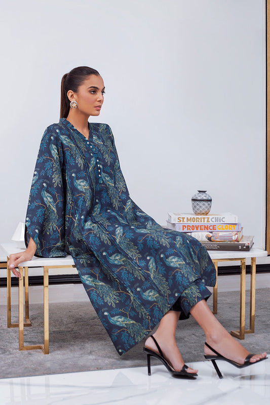 Royal Peacock Elegance Co-ord Set