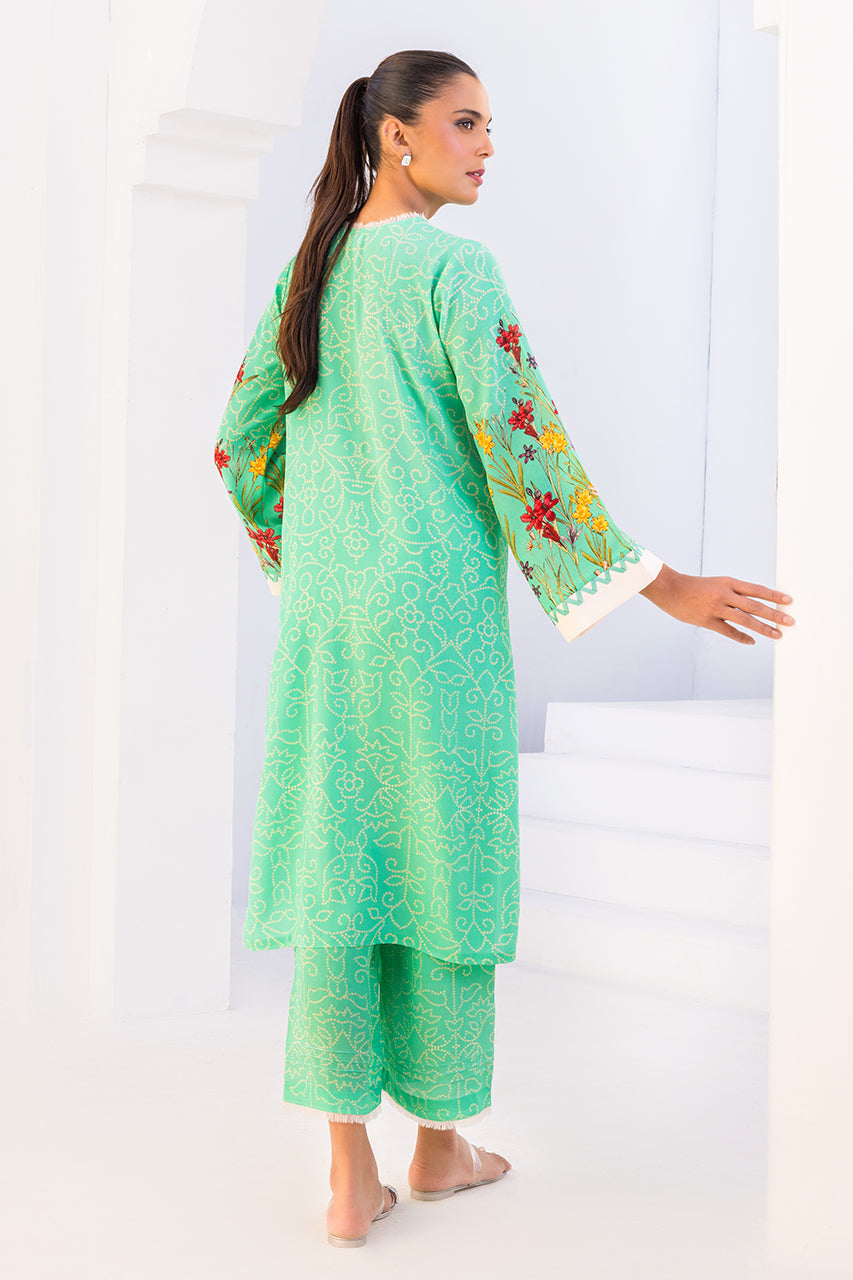 Mint Meadow Embroidered Co-Ord Set